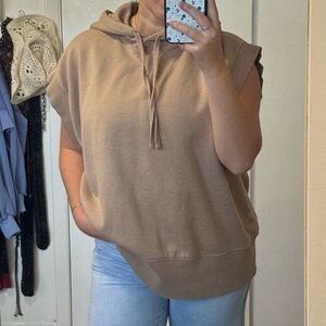 Zara brown hoodie size large
